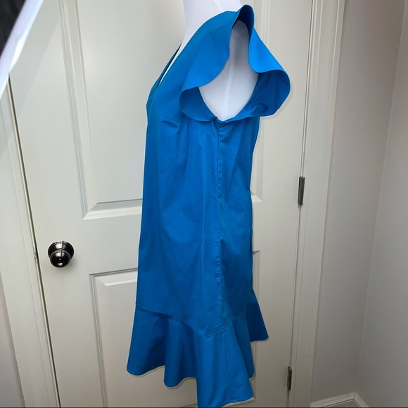 J Crew Mercantile Flutter Sleeve Tank Ruffle Dress - Picture 9 of 15